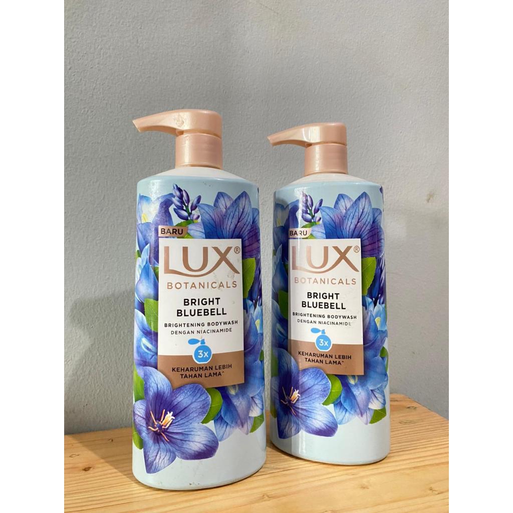 SABUN MANDI CAIR LUX BOTANICAL BRIGHT BLUEBELL BODY WASH SABUN LUX BOTOL PUMP 580 ML