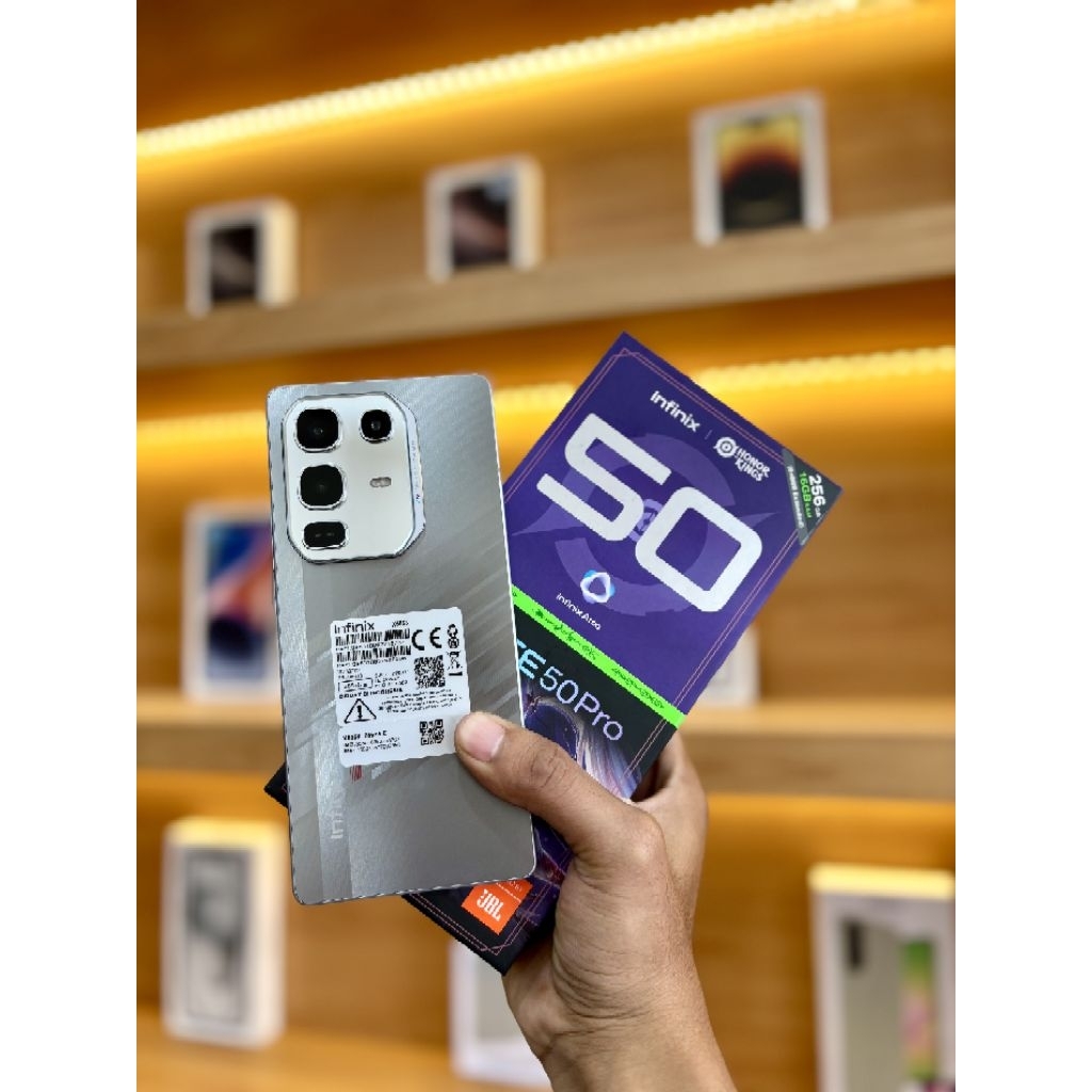 INFINIX NOTE 50 PRO 8/256 SECOND SUPER MULUS TERAWAT