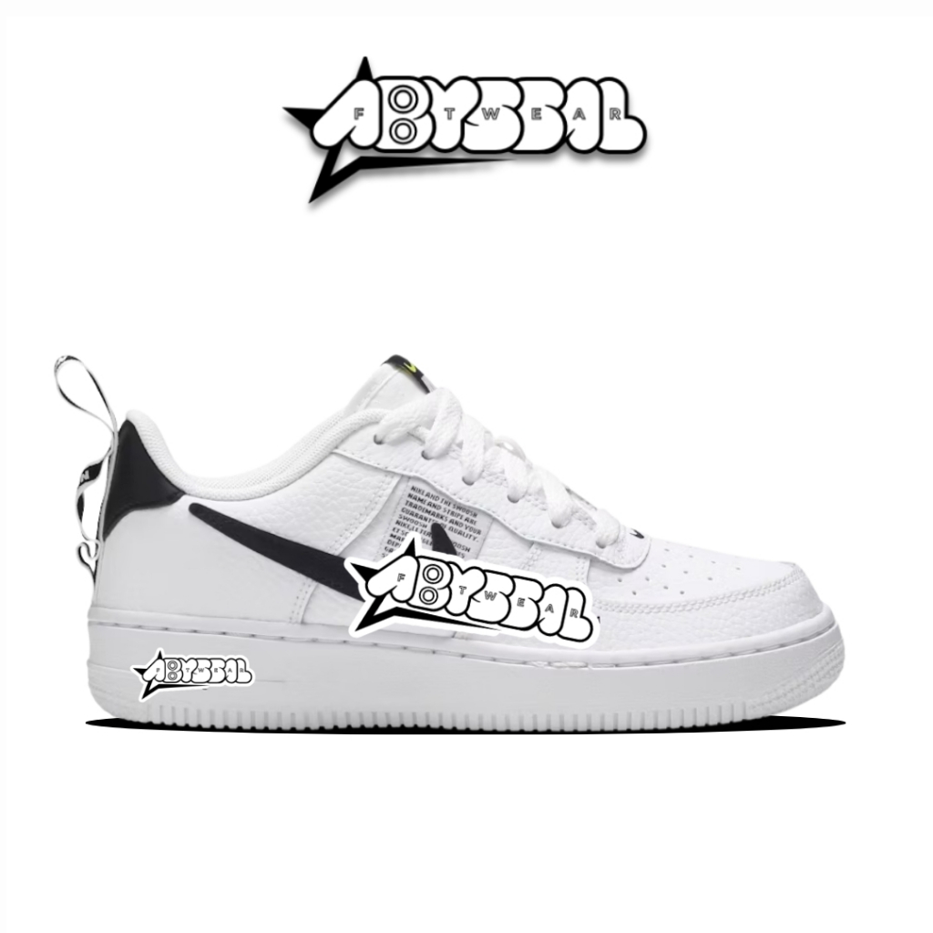 Sepatu A.F 1 ‘07 LV8 Utility White Black