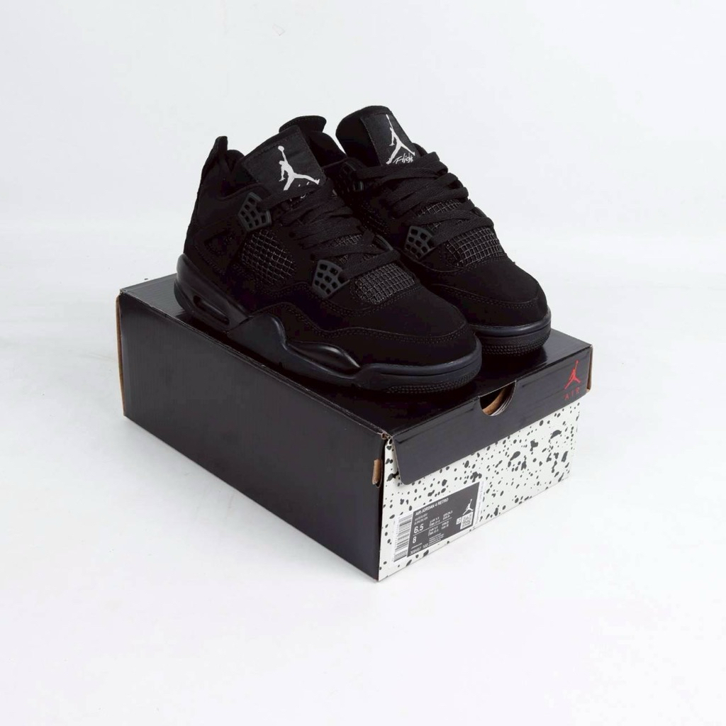 Air Jordan 4 Retro Triple Black
