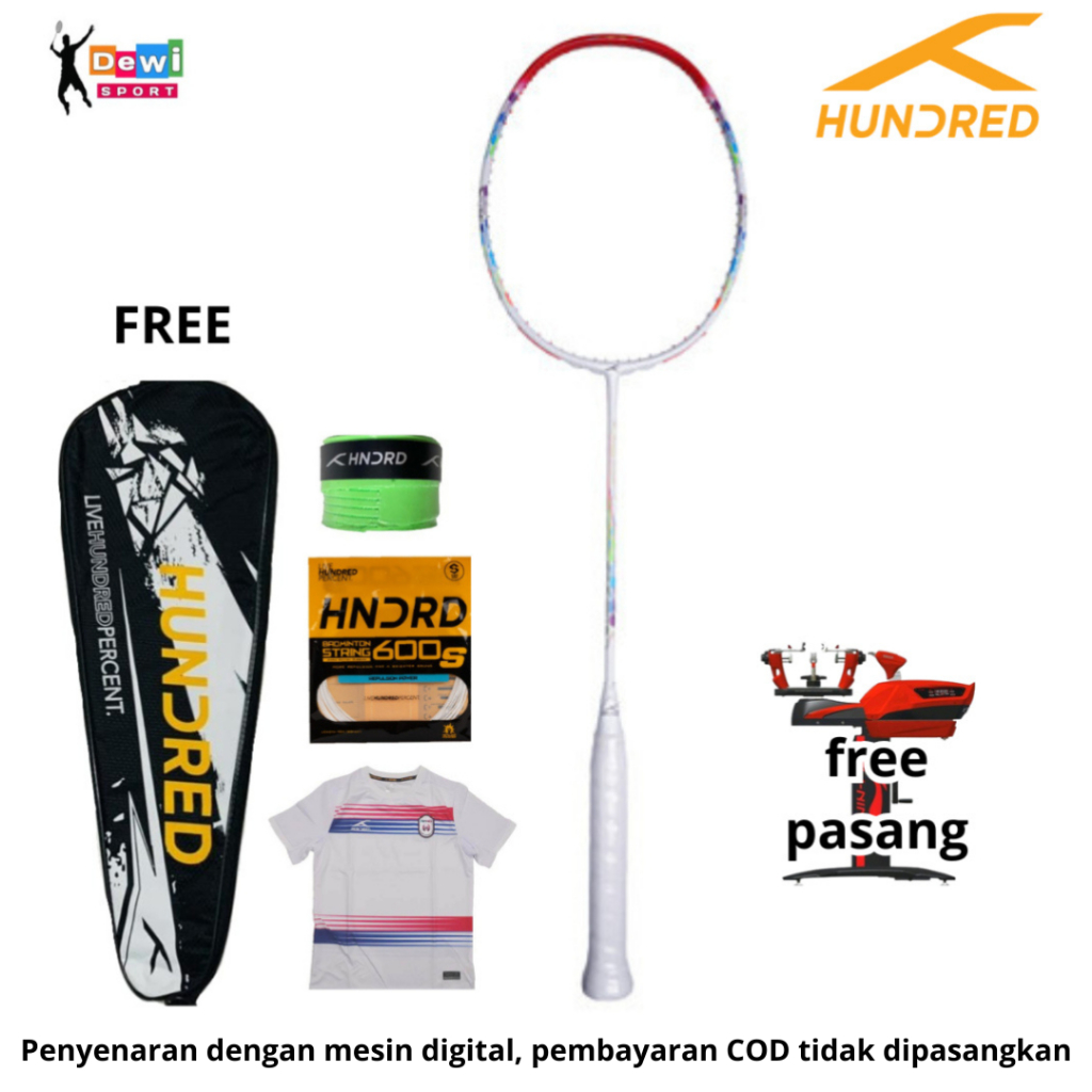 Raket Badminton HUNDRED FLUTTER 7 ATTK
