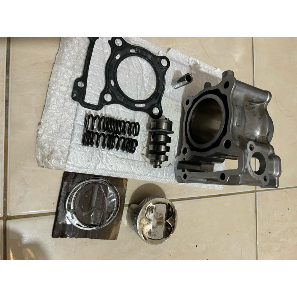 Blok aerox 60mm+noken+perklep+paking