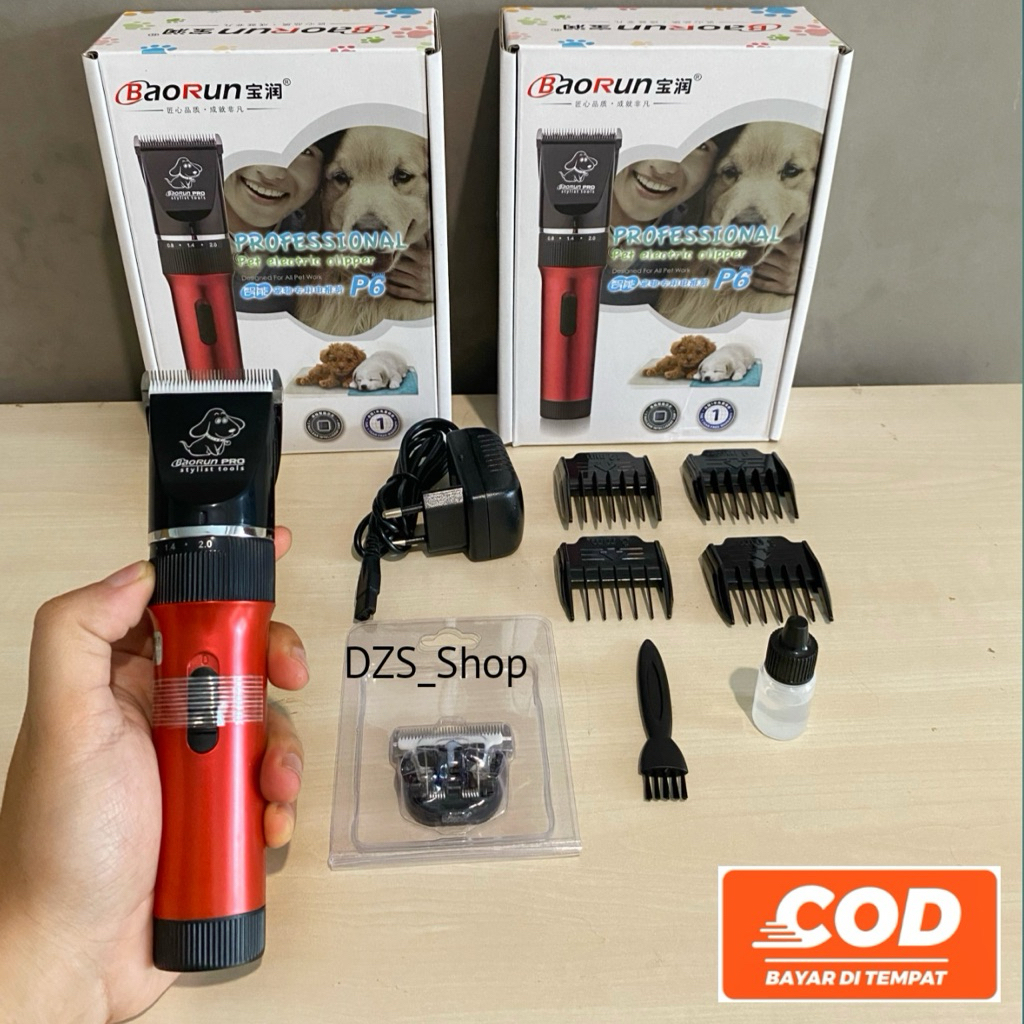 BAORUN P6 || Alat Cukur Bulu Binatang ( Domba,Anjing,Kucing,Dll)