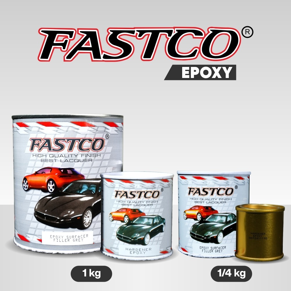 Epoxy fastco 1/4  Kg + hardener / Cat Duco