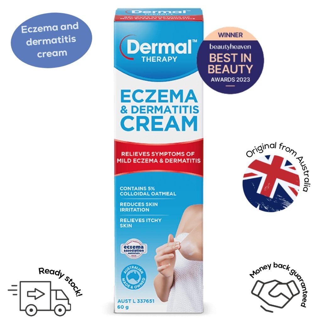 Dermal therapy eczema & Dermatitis cream | krim eksim dermatitis ampuh import