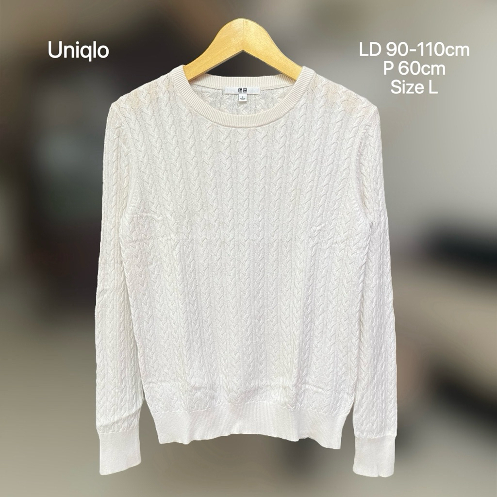 Uniqlo Cable Knit Sweater