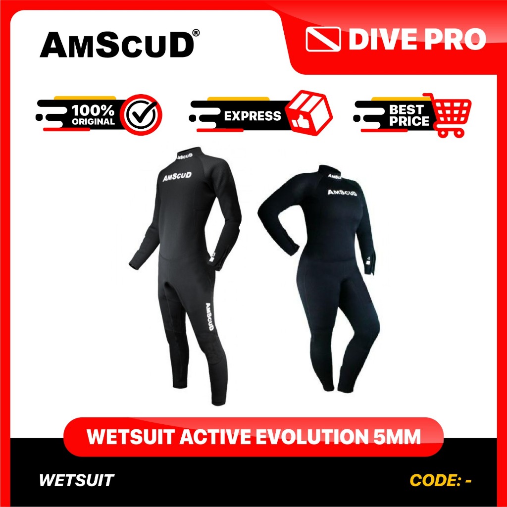 WETSUIT AMSCUD ACTIVE EVOLUTION 5MM