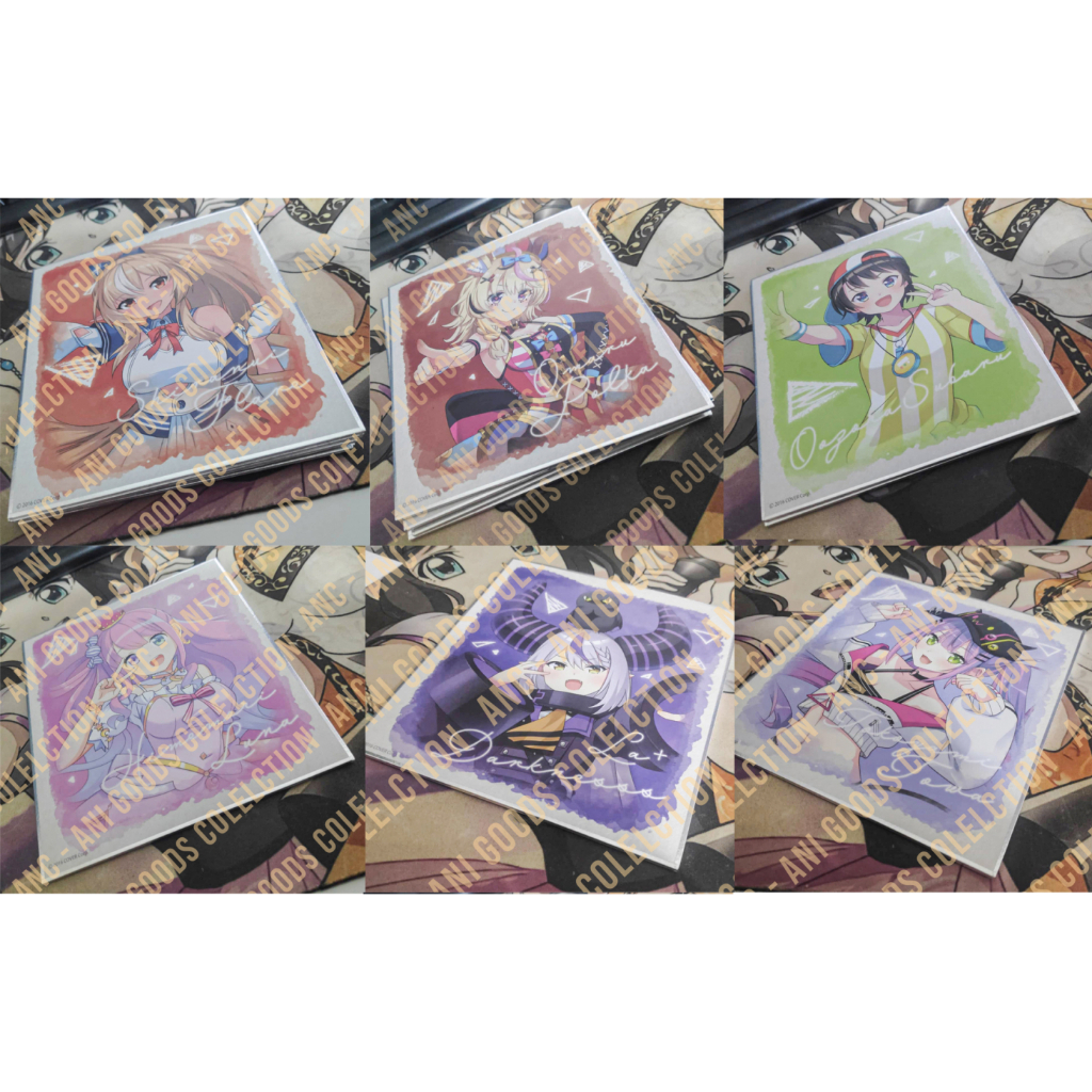 Hololive Super Expo 2022 Shikishi (Message Board)