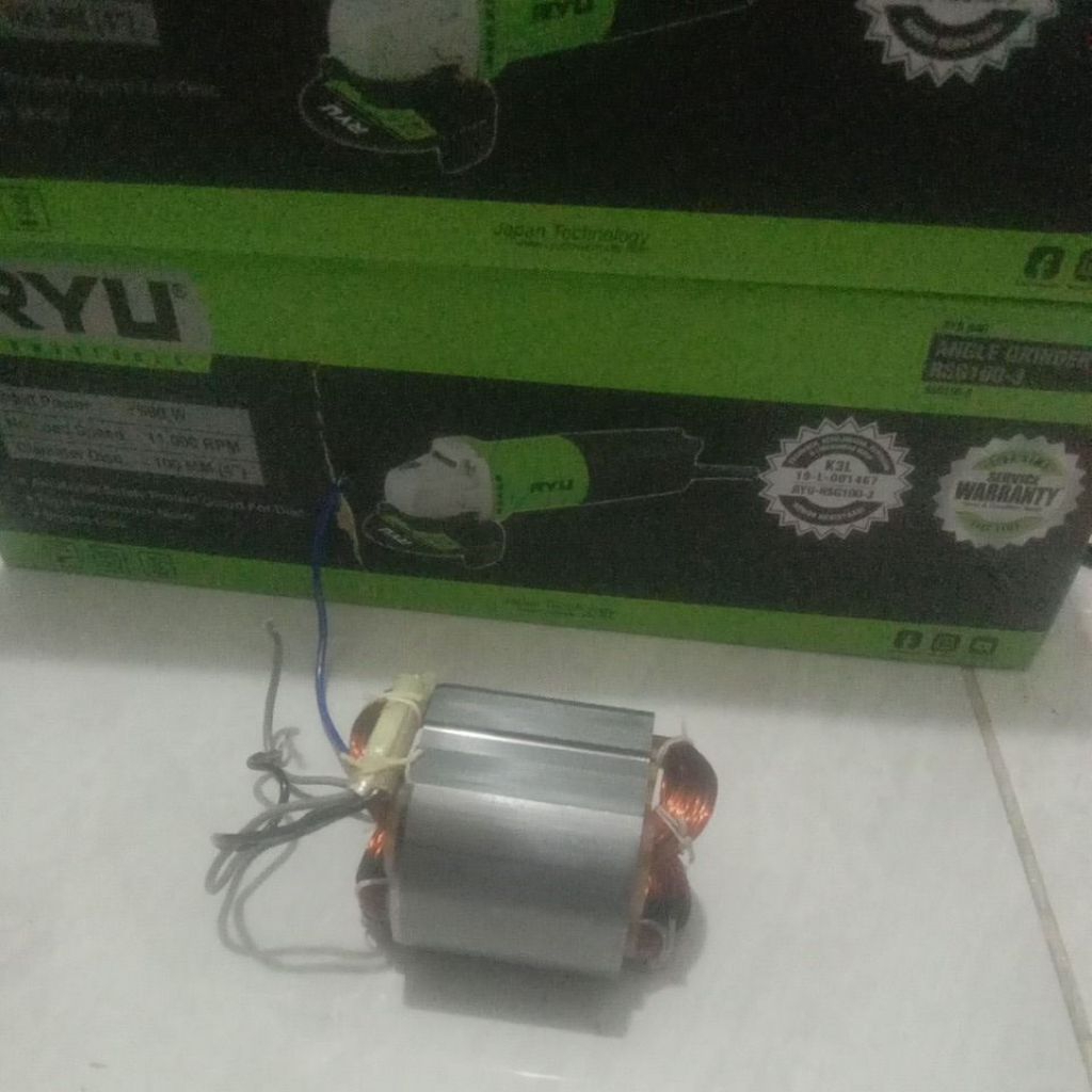 stator gerinda Ryu rsg 100-3/bantalan mesin gerinda Ryu rsg 100-3