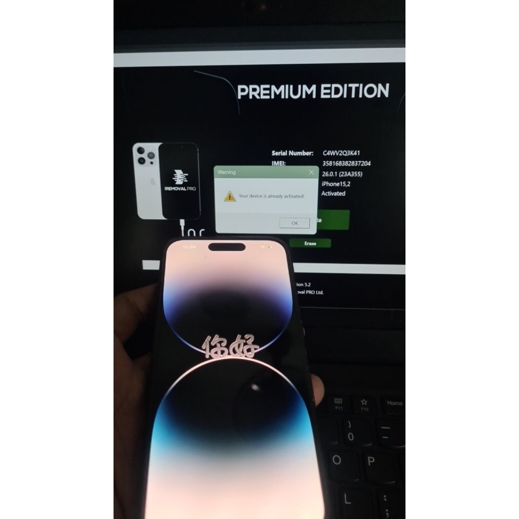 BYPASS ICLOUD IPHONE IPAD WIFI ONLY MURAH