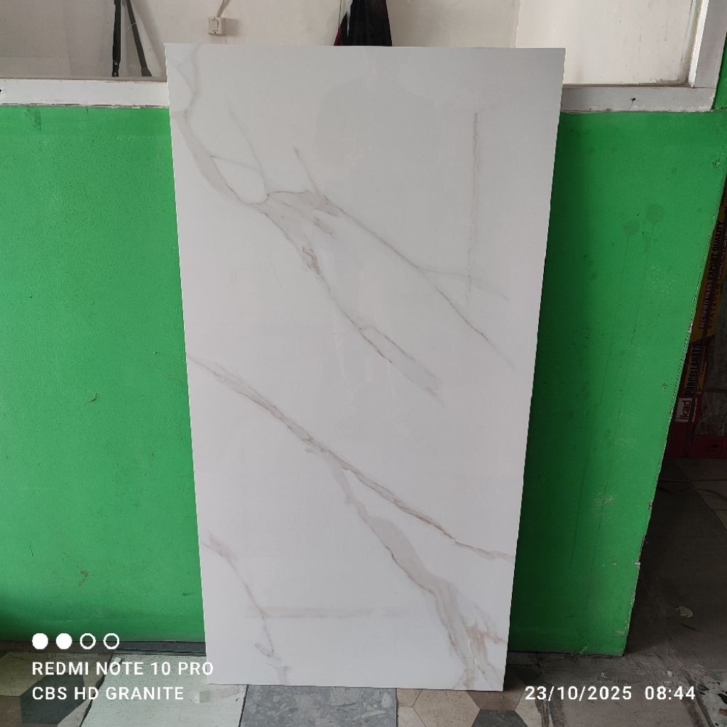 granit lantai uk 60x120 brecia white ikad