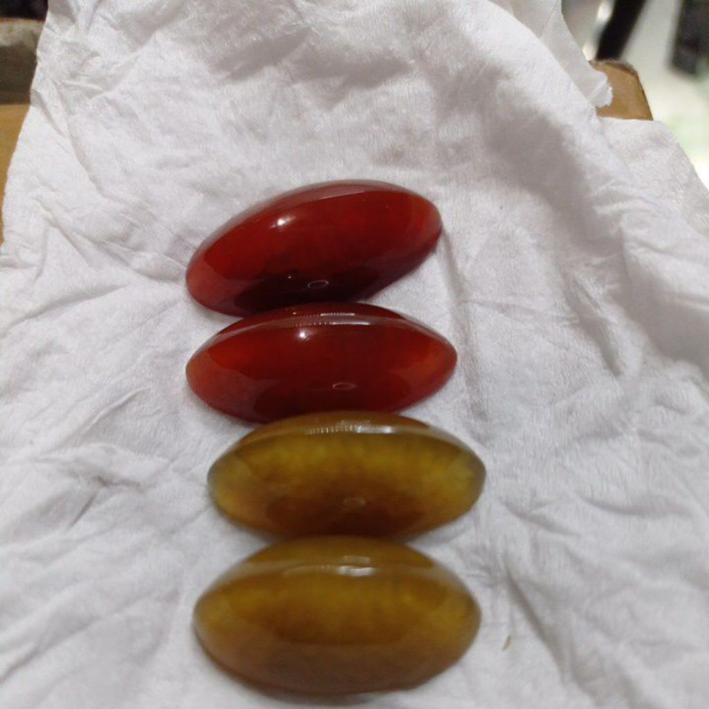 pandan nanas madu, merah jamblang sisik betik ring monel 2 pcs