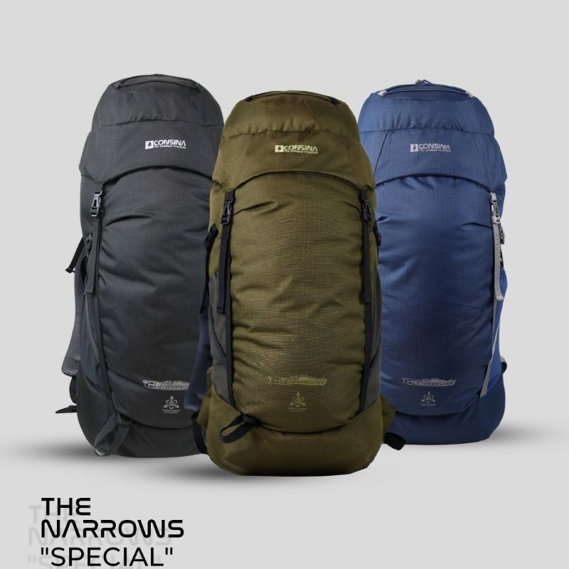 CONSINA THE NARROWS Carrier - Tas Gunung Traveling Outdoor 40L up 50L