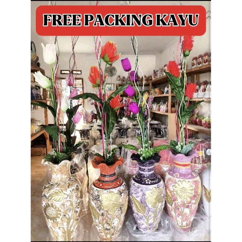 GUCI GERABAH/ GUCI TANAH LIAT BESAR KERAMIK