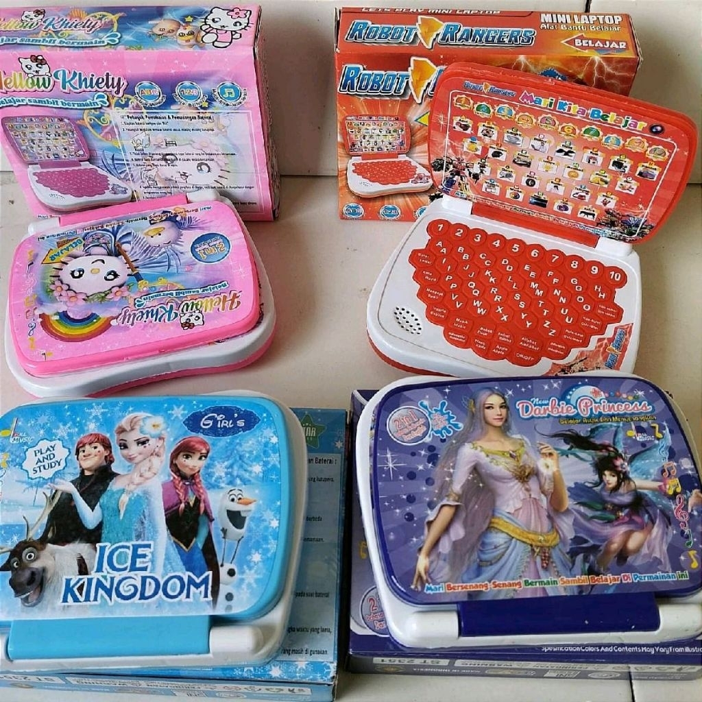 GRATIS ONGKIR mainan laptop anak / mainan laptop edukasi anak / mainan mini laptop mainan anak viral