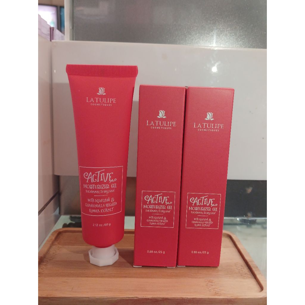 LA TULIPE Active Series Moisturizer Gel La Tulipe Pelembab Siang dan Malam