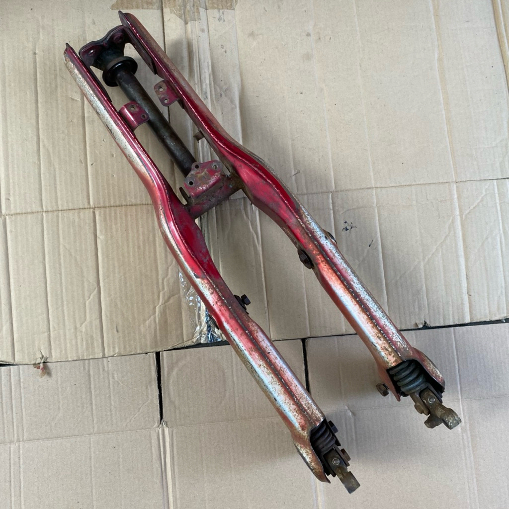 fork shock depan shockbreaker depan yamaha v75 v80 original