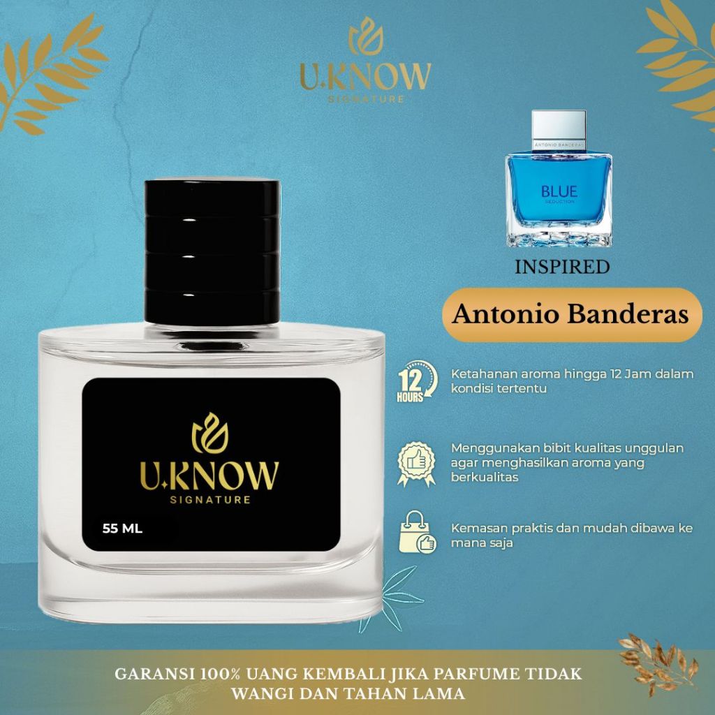 U.Know Signature - Antonio Banderas - Favorite Parfume  - Parfume Best Seller Pria