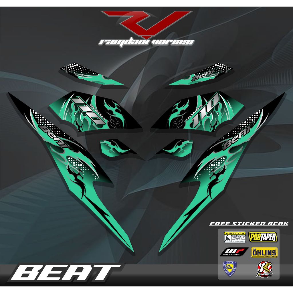 STRIPING STIKER BEAT NEW DELUXE/STIKER BEAT NEW/STRIPING BEAT NEW 2020-2021
