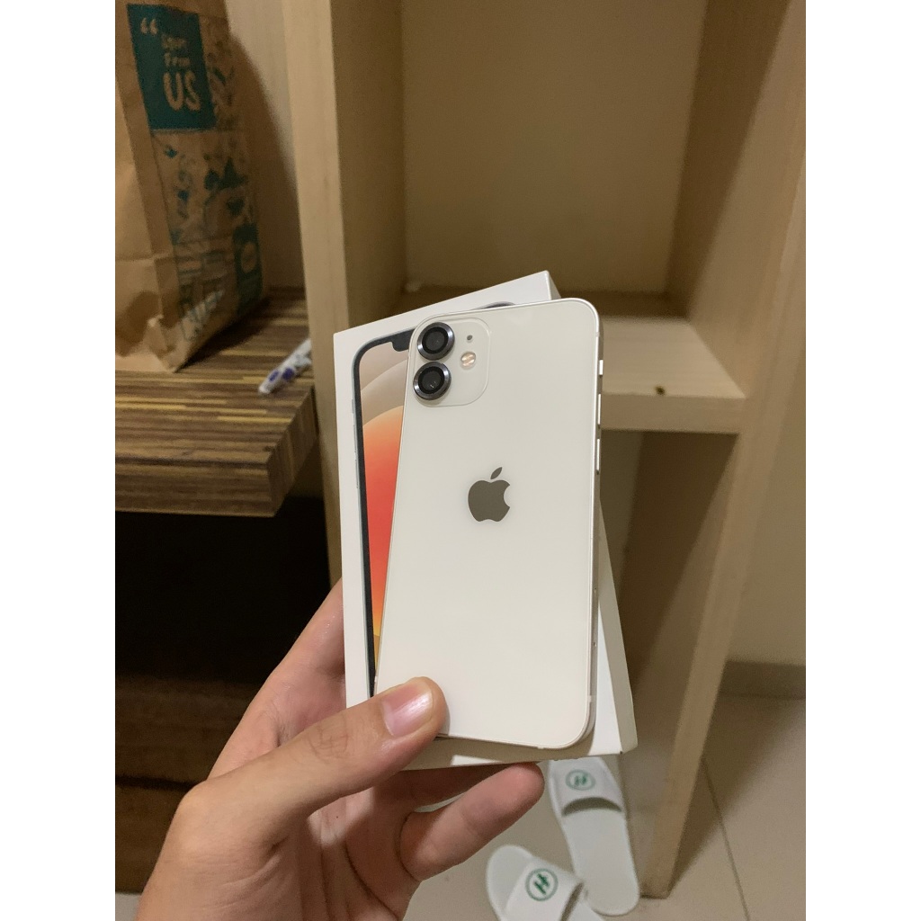 Iphone  12 MINI 64GB White Second Fullset