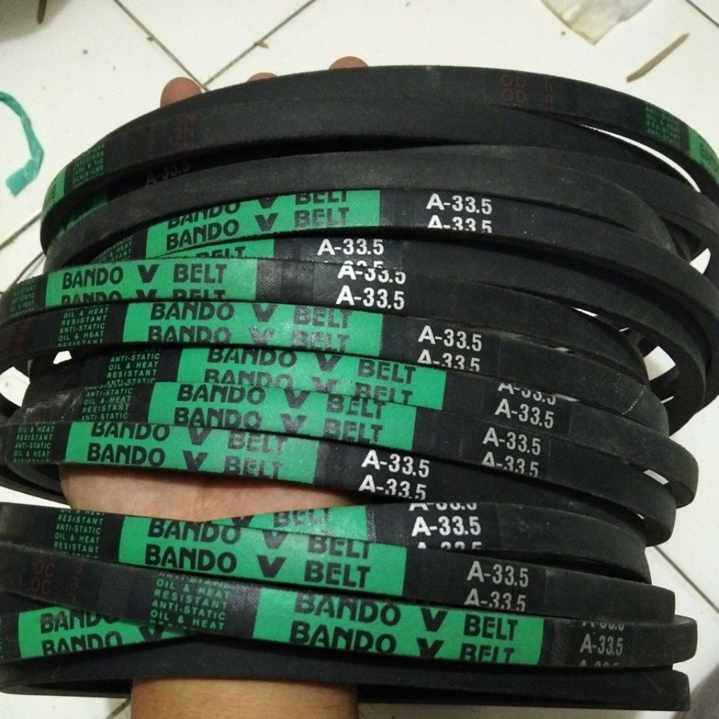 Original V-Belt mesin cuci sharp dua tabung A-33.5