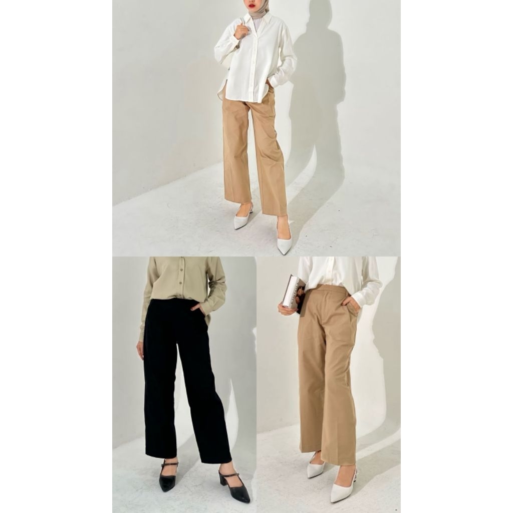 LARAME - CELANA KATUN LINEN PREMIUM