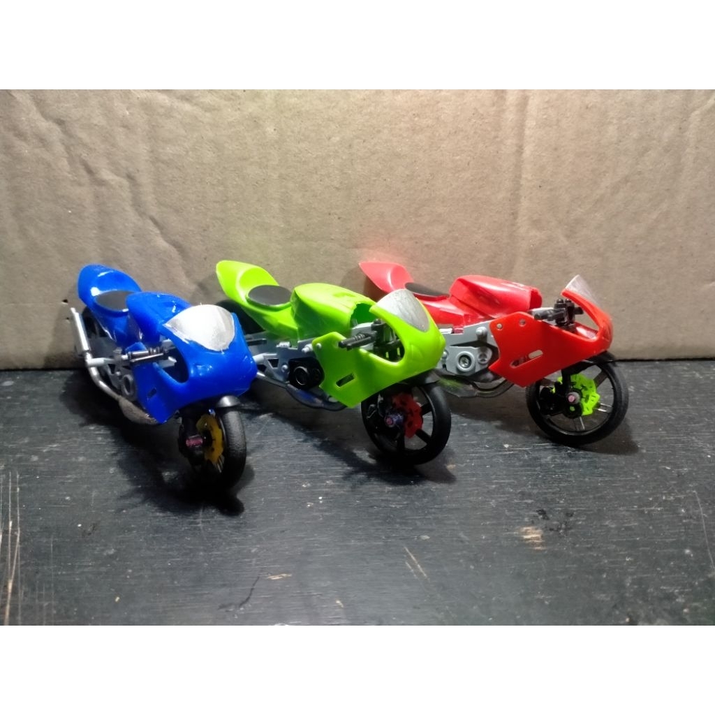 miniatur motor ninja ban road race