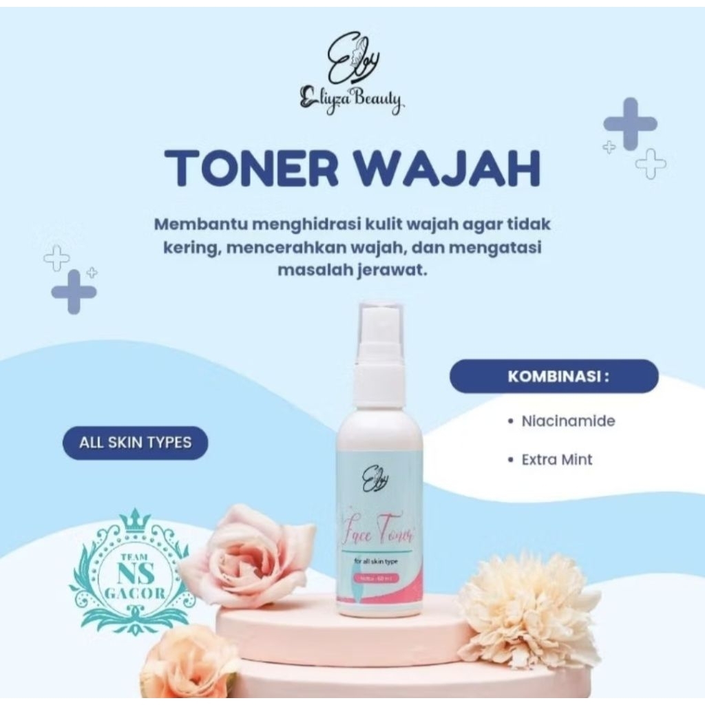 Toner Eliza Beauty eby eliza beauty original