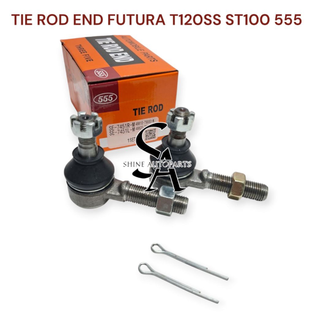 TIE ROD END FUTURA 555 - TIE ROD SUZUKI FUTURA CARRY T5 555 - TIE ROD CARRY 555