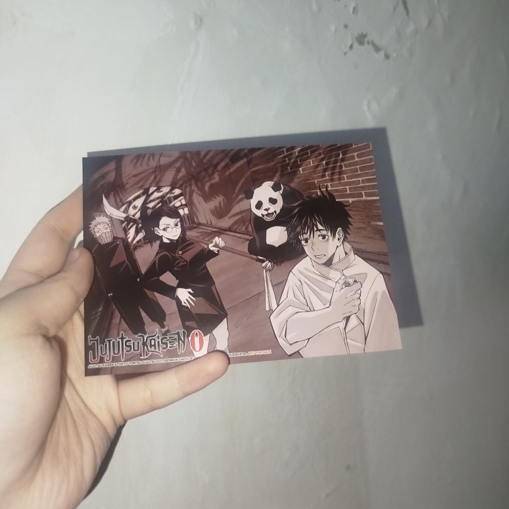 Postcard Official Jujutsu Kaisen 0 kolpri