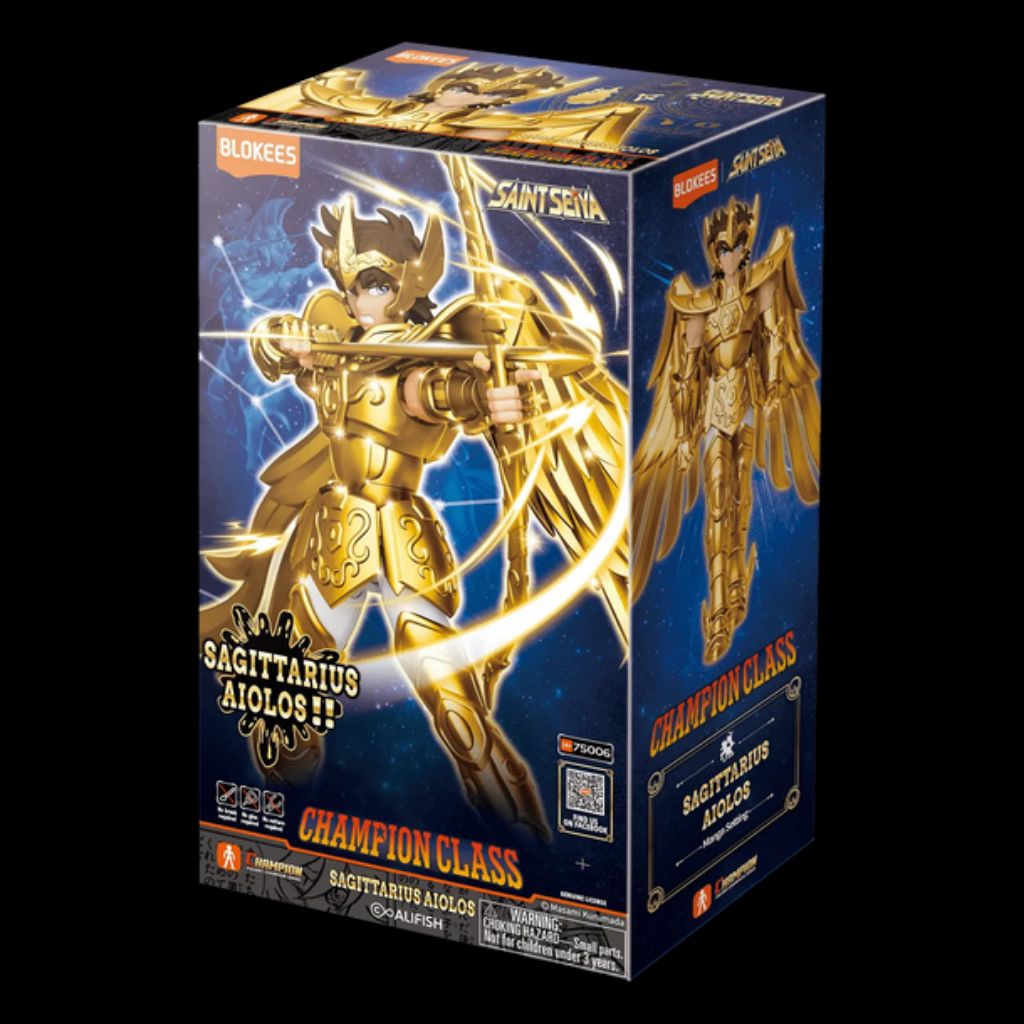 Blokees Saint Seiya Champion Class Sagittarius Aiolos 75006 - Blokees Figure Saint Seiya CC 05