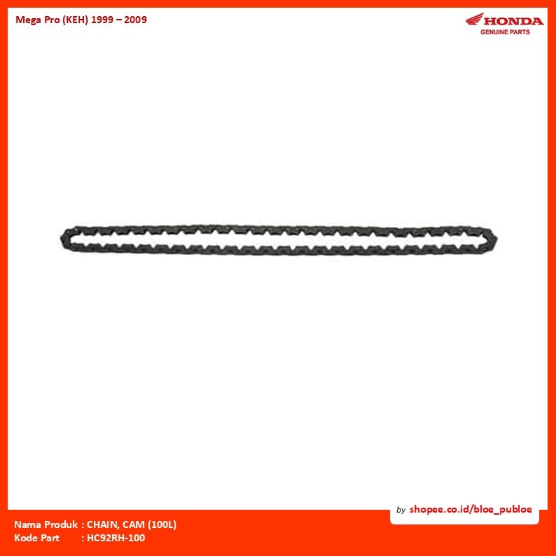 CHAIN, CAM (100L)/HC92RH-100