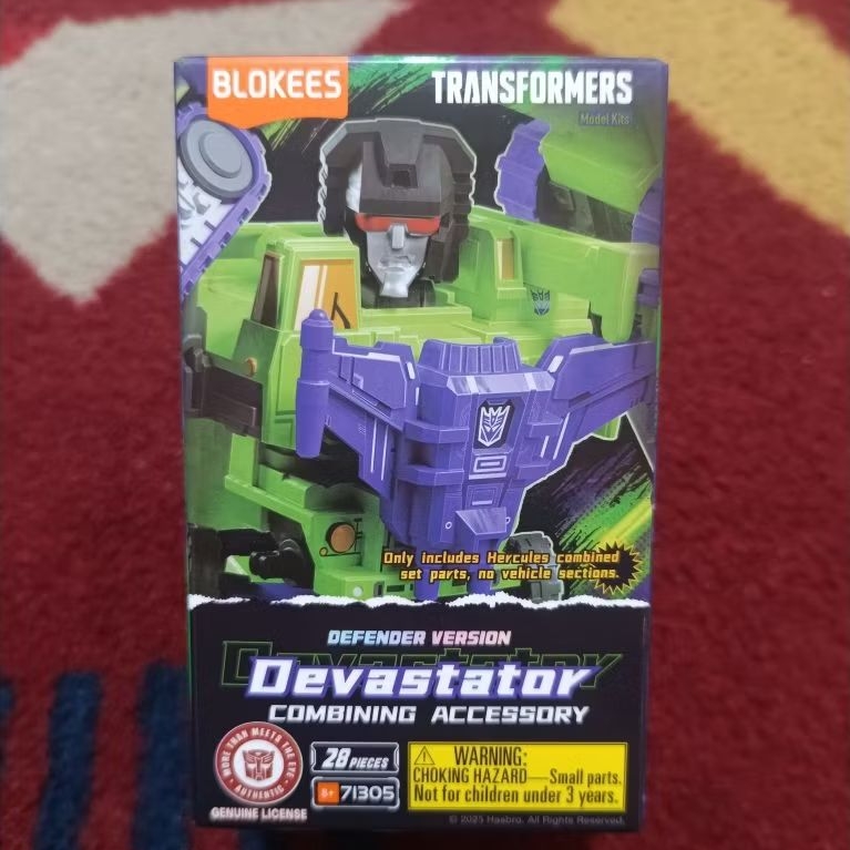 Blokees Devastator Combiner Parts