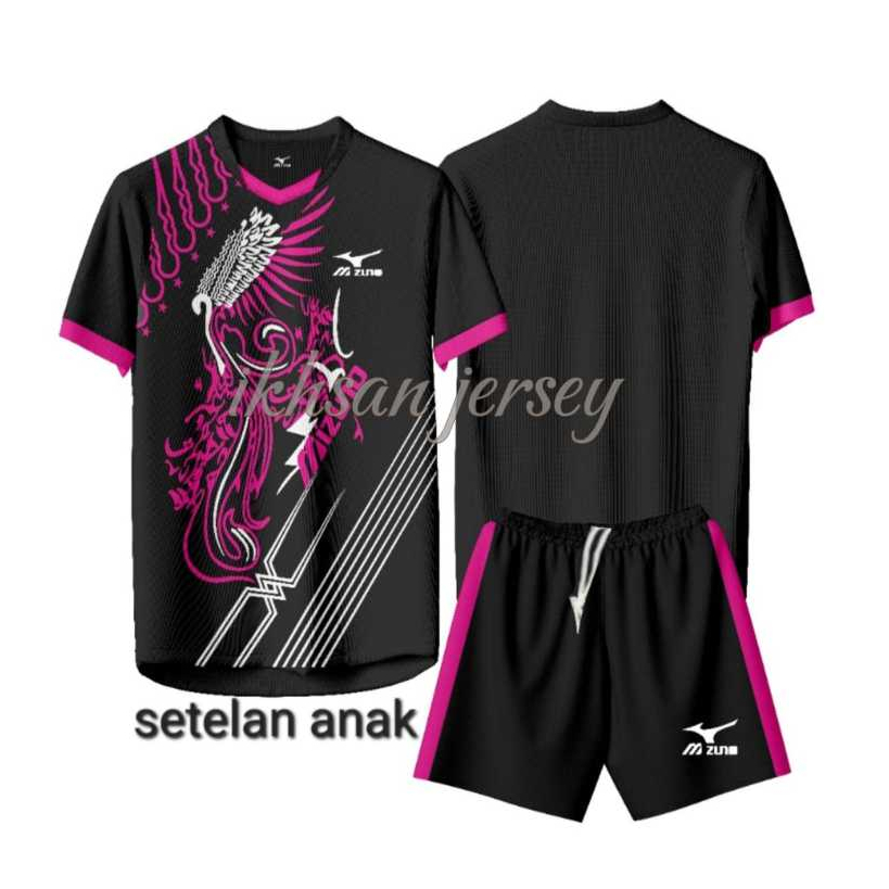 BAJU BOLA ANAK USIA 5-8/13 TAHUN KAOS FUTSAL BOLA VOLLI BADMINTON ANAK LAKI-LAKI PEREMPUAN