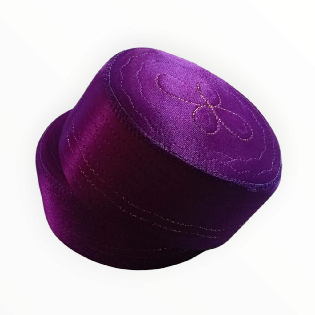 KOPIYAH PECI SEPON UNGU SERAGAM SEKOLAH PAUD & TK