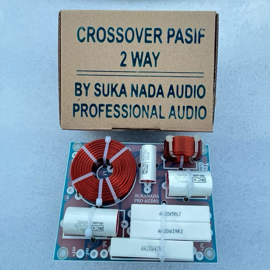 Crossover pasif 2 way Line array