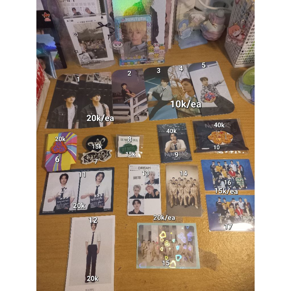 Postcard Happy Burstday Pin Badge Beam HW Teleparty Kit Membership Hotel Bookmark Henggarae scoups j