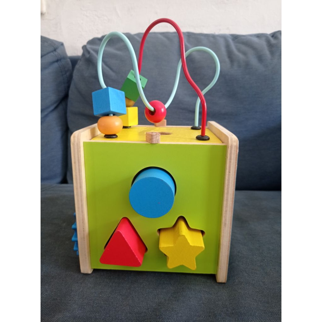 ELC Wooden Activity Cube