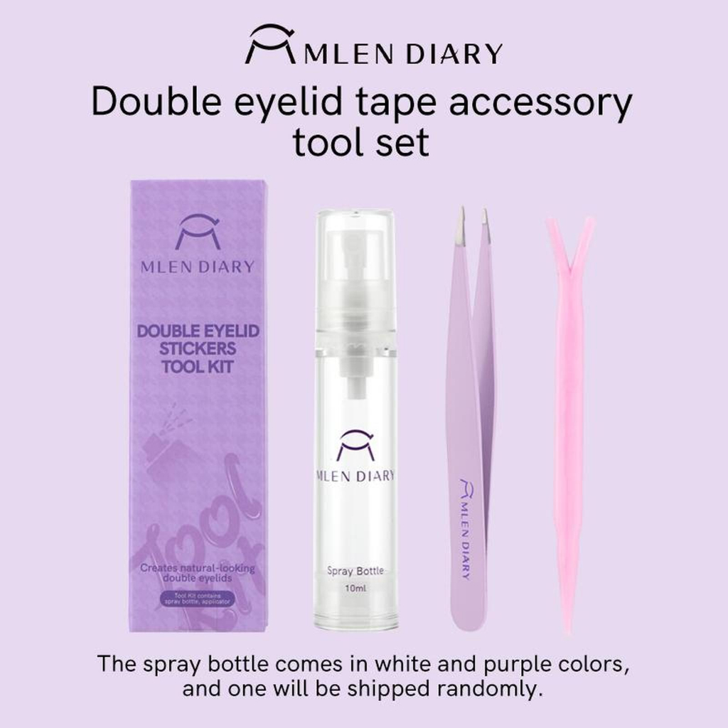 Mlen Diary Double Eyelid Stickers Tool Kit