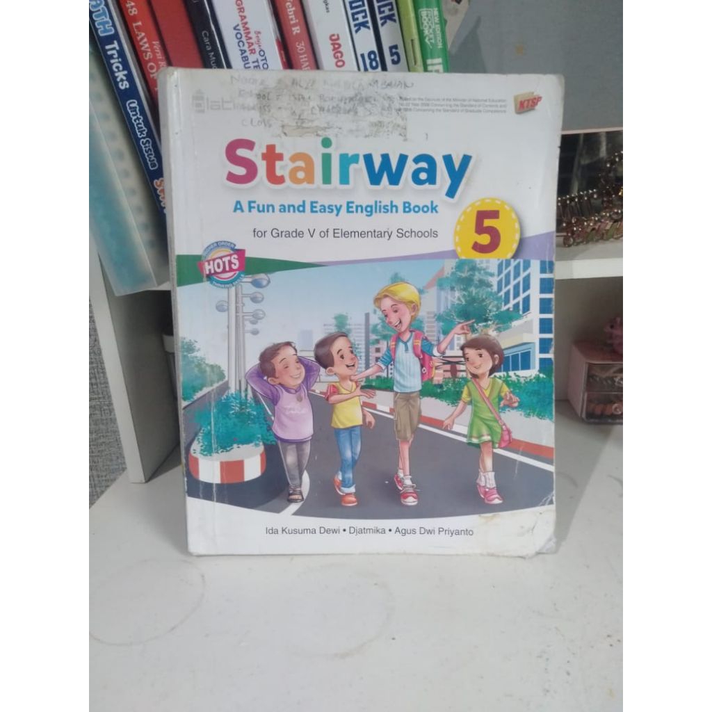 Preloved buku || Stairway || A Fun And Easy English Book