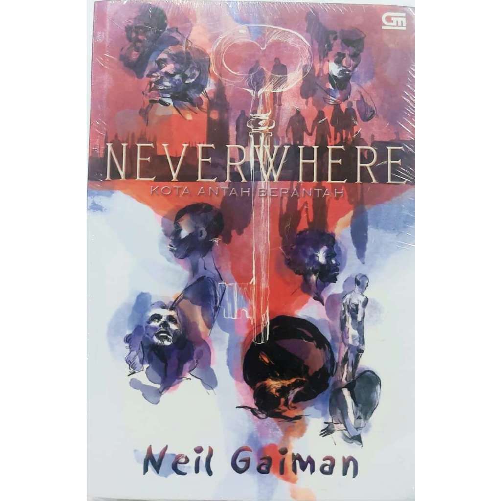 Buku Never Where Kota Antah Berantah - Neil Gaiman