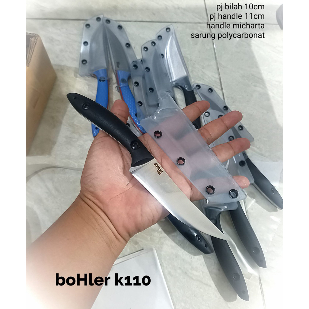 PISAU SESET SKINNER DAPUR BOHLER K110