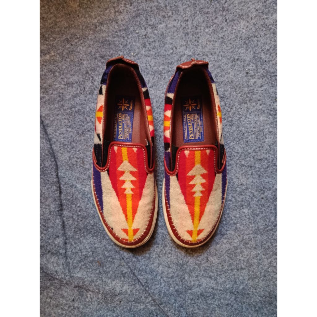 LIMITED SERIES VANS SLIP ON X TAKA HAYASHI X PENDLETON VAULT OG ORIGINAL