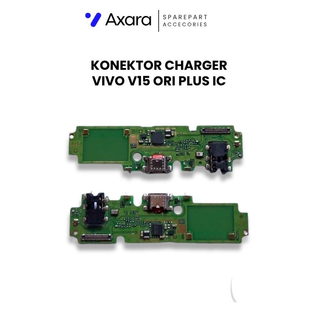 Konektor Charger VIVO V15 ORI full iC Papan cas Connector PCB Board VIVO V15 VIVO S1 ORI + IC