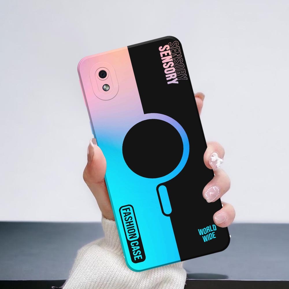 Softcase HP Samsung Galaxy A01 Core - Motif Magsafe - Soft case Pro Camera, Silikon Case, Premium Ca