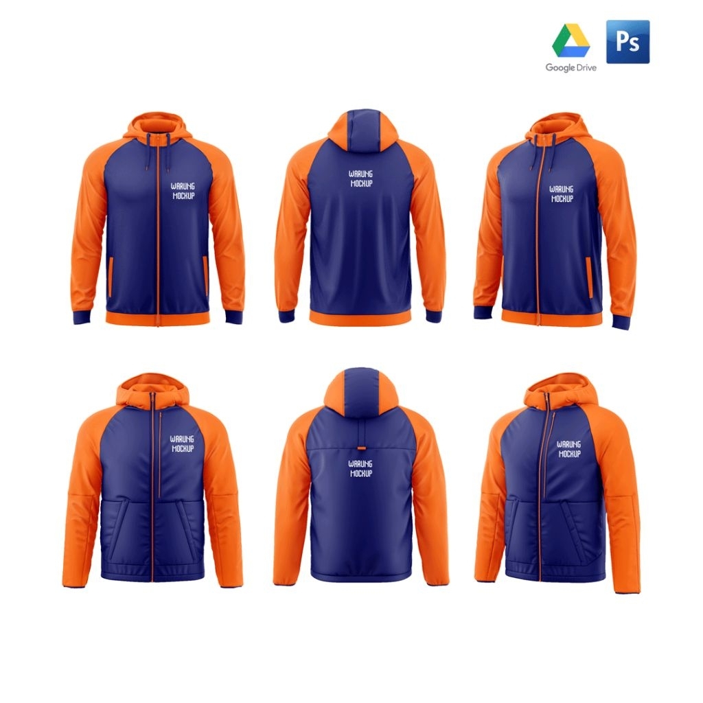 MOCKUP JACKET HOODIE // PS