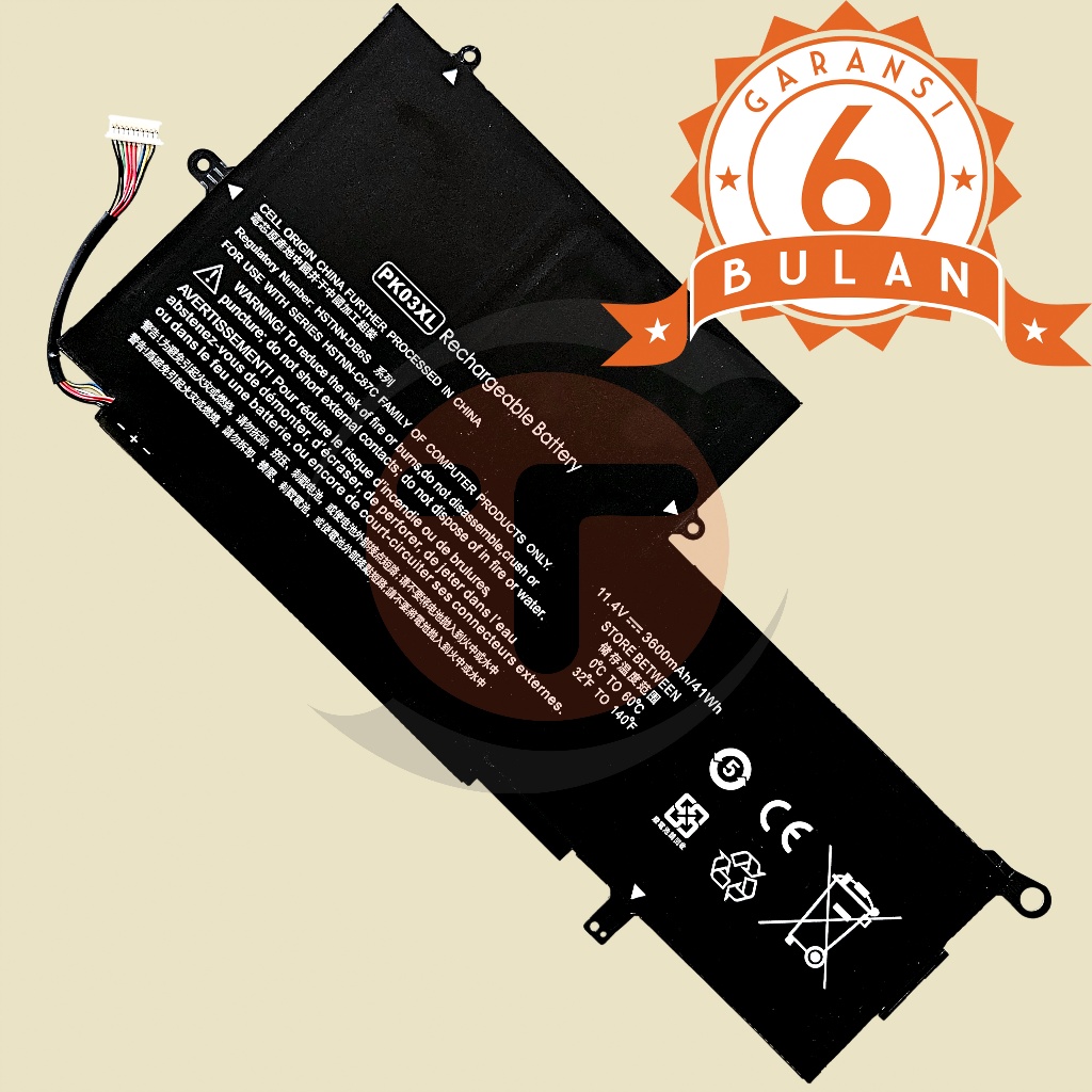 Baterai Untuk HP Spectre Pro X360 G1 G2 HP Spectre 13-4000 13t-4000 13-4125TU 13-4113TU TPN-Q157 789