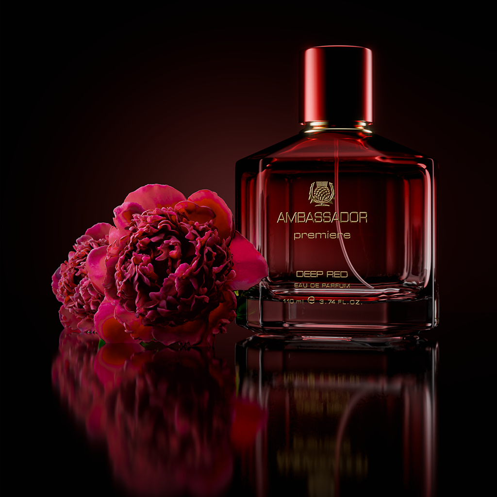 Ambassador Eau De Parfume Premiere Deep Red - 110ml
