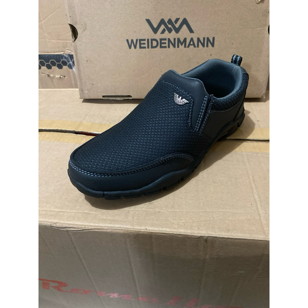 Sepatu kerja - walker 02 by weidenmann warna hitam