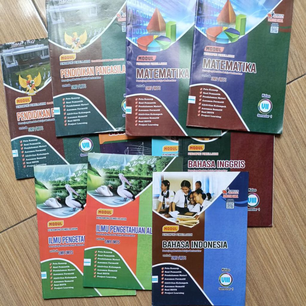 LKS SMP Swadaya Murni Kurikulum Merdeka Semester 1